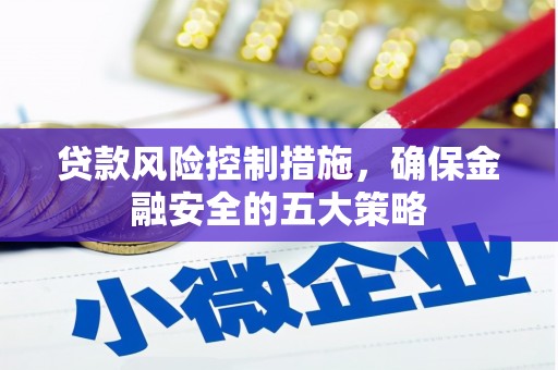 堆龙德庆贷款风险控制措施，确保金融安全的五大策略