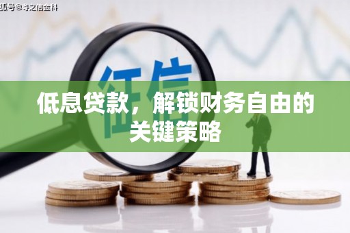 堆龙德庆低息贷款，解锁财务自由的关键策略