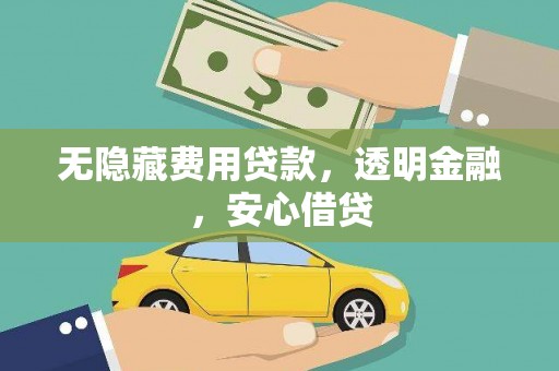 堆龙德庆无隐藏费用贷款，透明金融，安心借贷