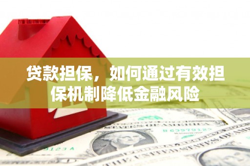 堆龙德庆贷款担保，如何通过有效担保机制降低金融风险