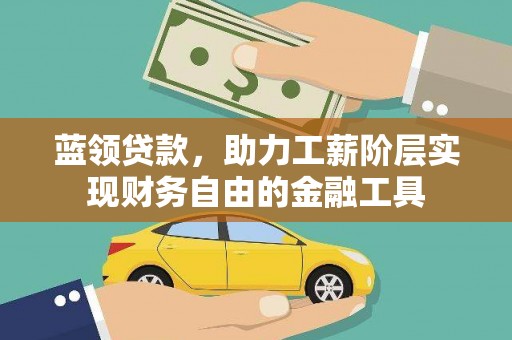 堆龙德庆蓝领贷款，助力工薪阶层实现财务自由的金融工具